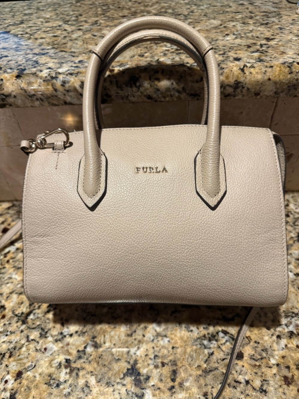 Furla Two Way Top Handle Crossbody Bag